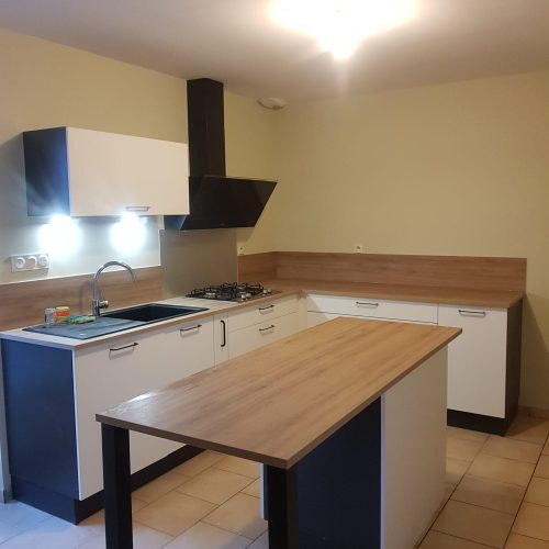 rénovation de cuisine finie par un artisan dans le 44 et 85